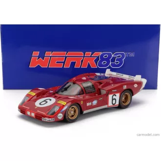   WERK83 FERRARI 512S 5.0L V12 LONG TAIL TEAM SEFAC SPA FERRARI N 6 24h LE MANS 1970 IGNAZIO GIUNTI - NINO VACCARELLA