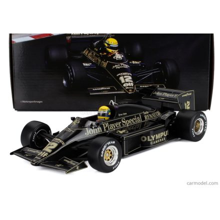 WERK83 LOTUS F1 97T RENAULT TURBO TEAM LOTUS JPS N 12 MONACO GP 1985 AYRTON SENNA - ENGINE DETAILS