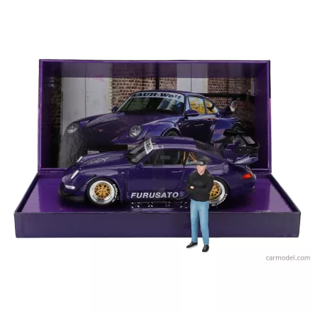 WERK83 PORSCHE 911 993 RWB RAUH-WELT FURUSATO SIDNEY HOFFMANN COUPE 1995 - WITH FIGURE SIGNATURE EDITION