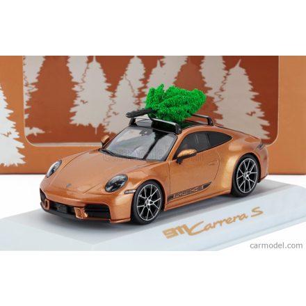 SPARK MODEL PORSCHE 911 992-2 CARRERA S COUPE 2024 - CHRISTMAS EDITION 2025