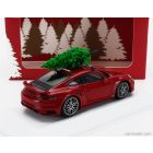 SPARK MODEL PORSCHE 911 992 TURBO S COUPE CHRISTMAS EDITION 2023
