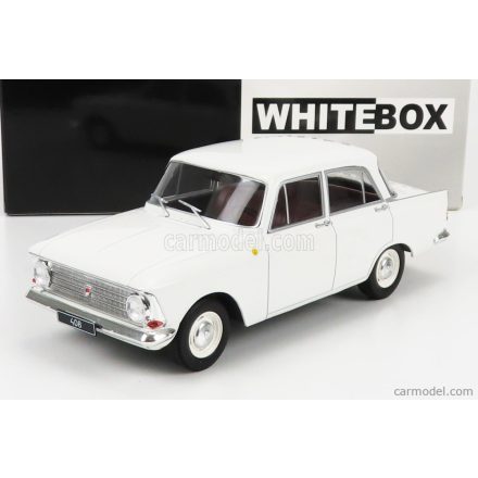 WhiteBox Moskwitsch 408, white, 1966