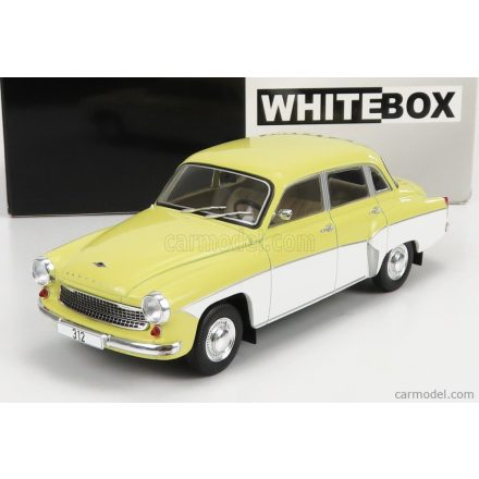 WHITEBOX WARTBURG 312, light yellow/white, 1965