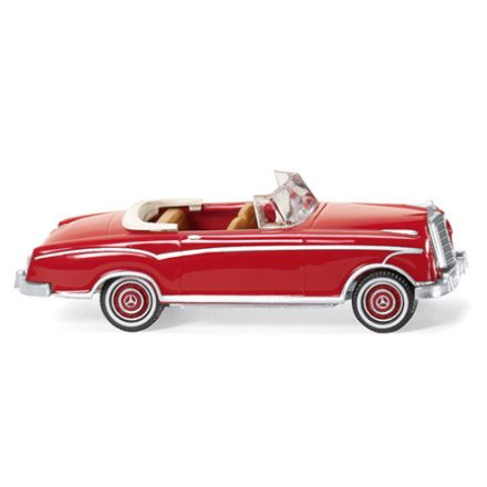 Wiking Mercedes 220 S Convertible (W180 II), red