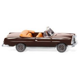 Wiking Mercedes 280 SE Convertible, dunkelbraun, 1967