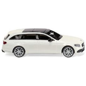   Wiking Mercedes E-Class T-Model Avantgarde (S213), metallic-white