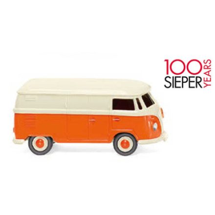 Wiking Volkswagen T1 box wagon, beige/orange, 100 years Sieper, 1963