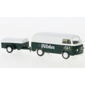   Wiking Volkswagen T2 box wagon, Veltins, with Anhänger, 1967