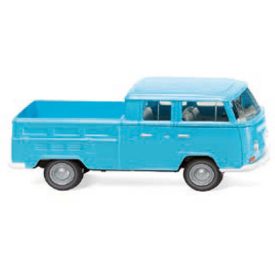 Wiking Volkswagen T2 double cabin, light blue, 1967