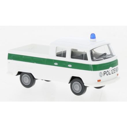 Wiking Volkswagen T2 double cabin, back Up Police, 1967