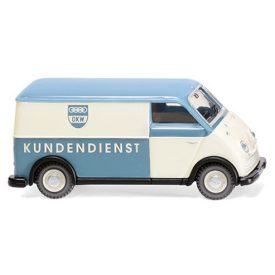   Wiking DKW fast delivery truck box wagon, DKW-customer service, 1955