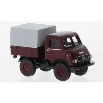 Wiking Mercedes Unimog U402, dark red, 1953