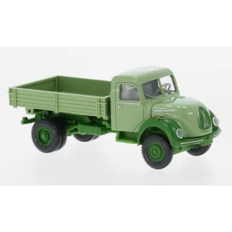 Wiking Magirus Pritschenkipper, hellgrün, 1957