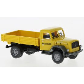 Wiking Magirus Pritschenkipper, Leonhard white, 1962