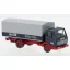 Wiking Mercedes NG, Transport Schmidt, flatbed platform trailer-truck, 1973