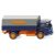 Wiking Büssing 4500, blue/orange, Büssing, flatbed platform trailer-truck