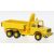 Wiking Magirus Heavy load trailer truck, yellow, 1970