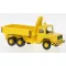 Wiking Magirus Heavy load trailer truck, yellow, 1970