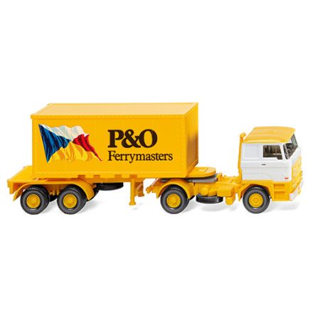 Wiking DAF Containersattelzug, P & O, 1980