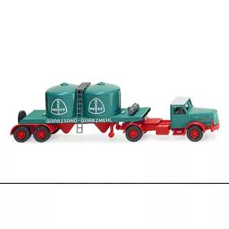 Wiking Henschel Chemikaliensattelzug, Quarzwerke, 1955