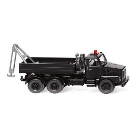 Wiking Volvo N10, black, towing automobile, 1973