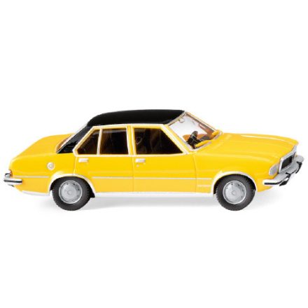 Wiking Opel Commodore B, yellow/black, 1972