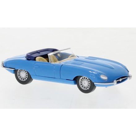 Wiking Jaguar E-Type Roadster, blue, 1961