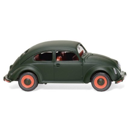 Wiking Volkswagen Brezelkäfer, matt-dunkelgrün, 1946