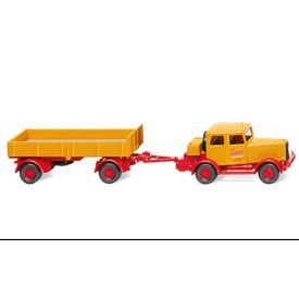 Wiking Hanomag with Pritschenanhänger, Bölling, 1946