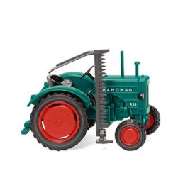 Wiking Hanomag R 16, grün, with Mähbalken, 1953