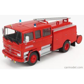   EDICOLA MERCEDES LP911 1113 TANKER TRUCK SERVICE DEPARTEMENTAL D'INCENDIE ET DE SECOURS SAPEURS POMPIERS 1975