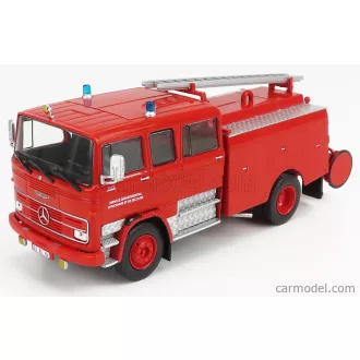   EDICOLA MERCEDES LP911 1113 TANKER TRUCK SERVICE DEPARTEMENTAL D'INCENDIE ET DE SECOURS SAPEURS POMPIERS 1975