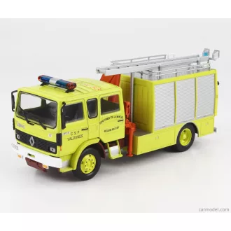   EDICOLA RENAULT JP13 DOUBLE CABINE SOCCORSO STRADALE SAPEURS POMPIERS FRANCE 1989