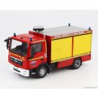 EDICOLA MAN TGL 8.220 TANKER TRUCK SUPPORTO TECNICO SAPEURS POMPIERS FRANCE 2014