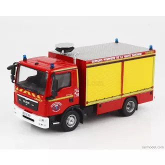   EDICOLA MAN TGL 8.220 TANKER TRUCK SUPPORTO TECNICO SAPEURS POMPIERS FRANCE 2014