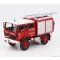 EDICOLA RENAULT 95.130 4x4 FPT DOUBLE CABINE TANKER TRUCK SAPEURS POMPIERS 1992