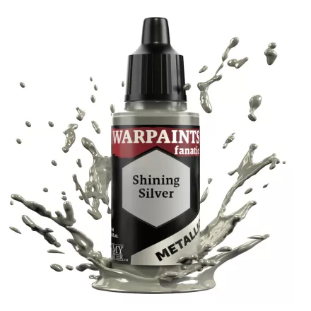 The Army Painter Warpaints Company Metallic Shining Silver 18ml