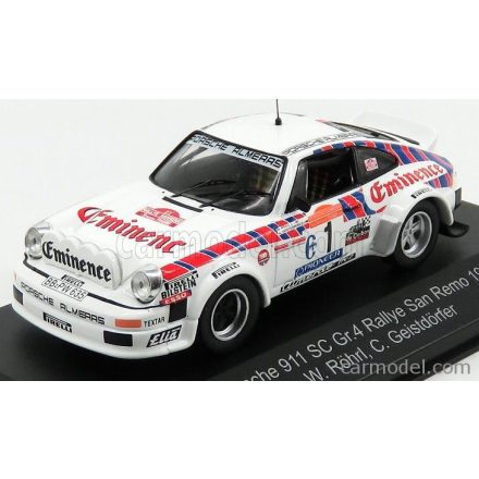CMR PORSCHE 911SC TEAM EMINENCE Gr.4 N 1 RALLY SANREMO 1981 W.ROHRL - C.GEISTDORFER