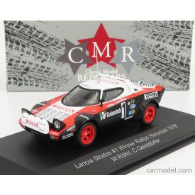   CMR LANCIA STRATOS HF PIRELLI N 1 WINNER RALLY HUNSRUCK 1978 W.ROHRL - C.GEISTDORFER