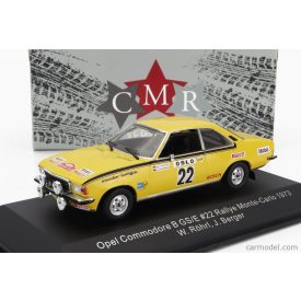   CMR OPEL COMMODORE B GS/E (night version) N 22 RALLY MONTECARLO 1973 W.ROHRL - J.BERGER