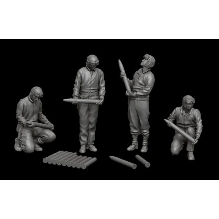 White Stork Miniatures U.S. ammo-loading tank crew