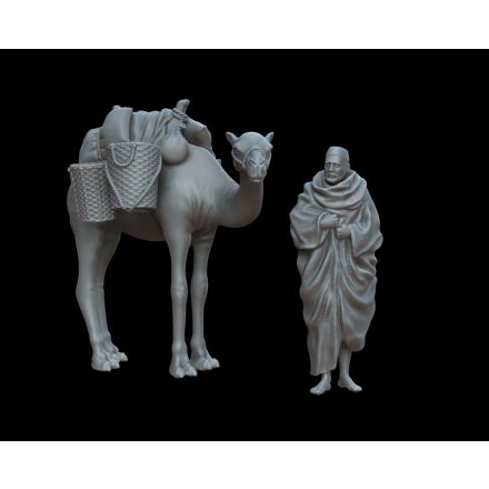 White Stork Miniatures Arab with camel