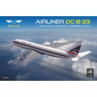   X-Scale Douglas DC-8-33 Long-Range Narrow-Body Airliner repülő makett