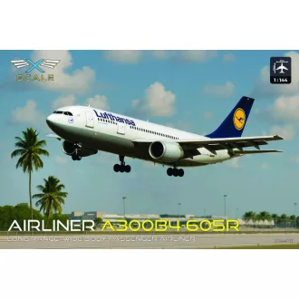   X-Scale Airbus A300B4-605R Long Range Wide-Body Passenger Airliner repülő makett