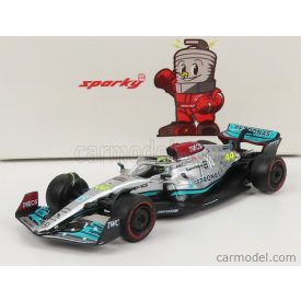   SPARK-MODEL MERCEDES W13E TEAM MERCEDES-AMG PETRONAS F1 N 44 SEASON 2022 LEWIS HAMILTON