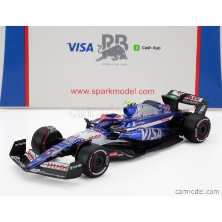 SPARK-MODEL RACING BULLS F1 VCARB-01 TEAM VISA CASH APP N 22 SEASON 2024 YUKI TSUNODA