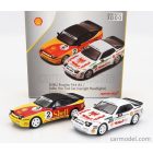 SPARK MODEL PORSCHE SET 2X 944 SHELL N 2 RACING + 944 N 0 RACING TURBO CUP 1989