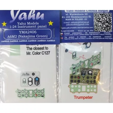 Yahu Models A6M2 (Nakajima Green) (Trumpeter)
