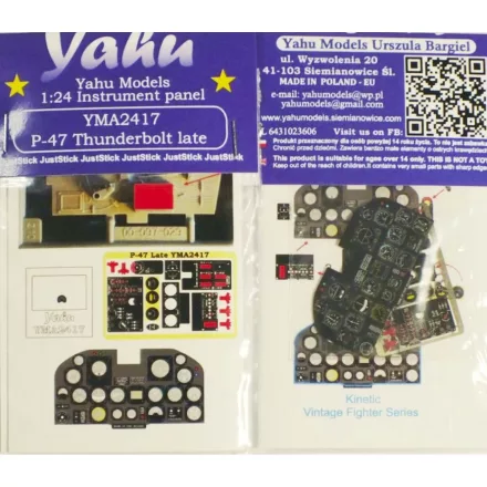 Yahu Models P-47 Late (Kinetic)