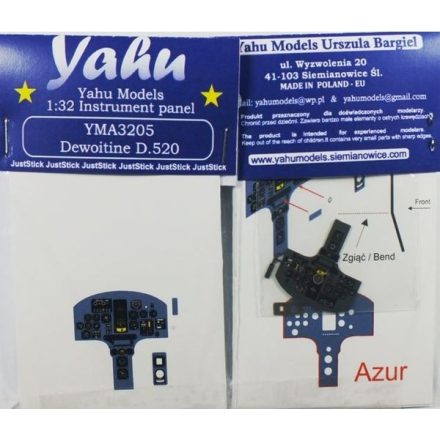 Yahu Models Dewoitine 520 (Azur)
